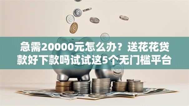 急需20000元怎么办?送花花贷款好下款吗试试这5个无门槛平台 急需20000元怎么办?送花花贷款好下款吗试试这5个无门槛平台