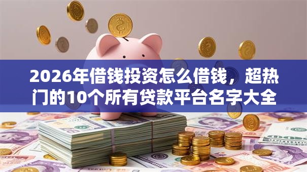 2026年借钱投资怎么借钱,超热门的10个所有贷款平台名字大全推荐 2026年借钱投资怎么借钱,超热门的10个所有贷款平台名字大全推荐