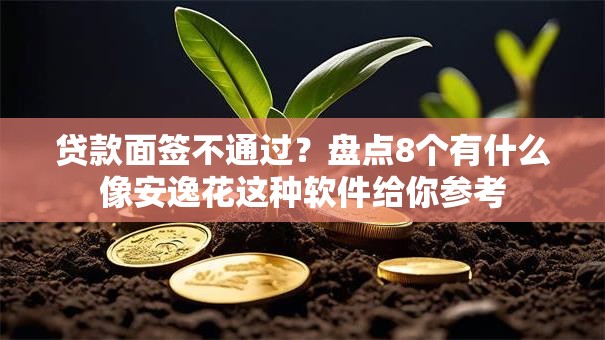 贷款面签不通过？盘点8个有什么像安逸花这种软件给你参考