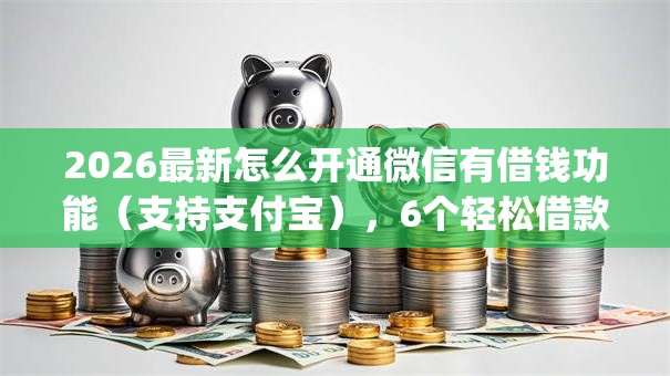 2026最新怎么开通微信有借钱功能（支持支付宝），6个轻松借款无压力app无私分享