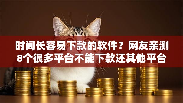 时间长容易下款的软件？网友亲测8个很多平台不能下款还其他平台盘点