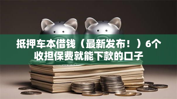抵押车本借钱(最新发布!)6个收担保费就能下款的口子 抵押车本借钱(最新发布!)6个收担保费就能下款的口子