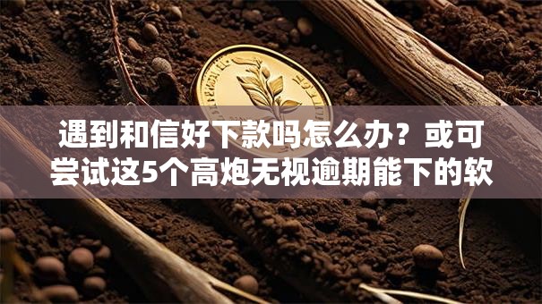 遇到和信好下款吗怎么办?或可尝试这5个高炮无视逾期能下的软件 遇到和信好下款吗怎么办?或可尝试这5个高炮无视逾期能下的软件