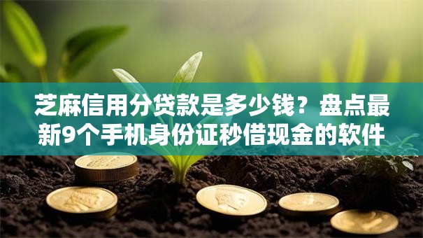 芝麻信用分贷款是多少钱?盘点最新9个手机身份证秒借现金的软件 芝麻信用分贷款是多少钱?盘点最新9个手机身份证秒借现金的软件