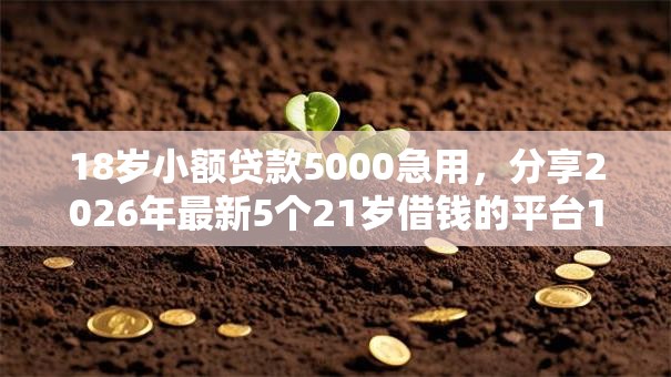 18岁小额贷款5000急用,分享2026年最新5个21岁借钱的平台100%能借到 18岁小额贷款5000急用,分享2026年最新5个21岁借钱的平台100%能借到