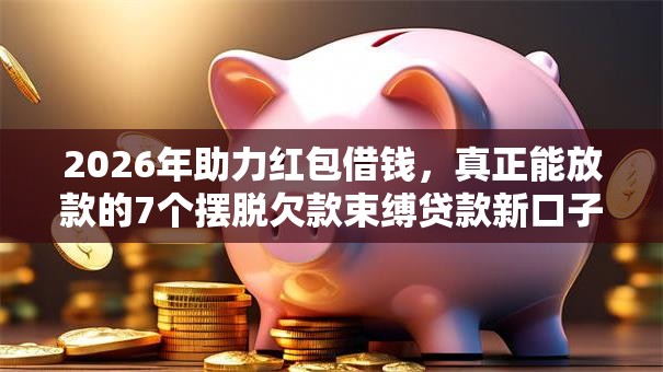 2026年助力红包借钱，真正能放款的7个摆脱欠款束缚贷款新口子推荐