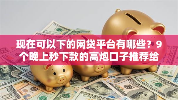 现在可以下的网贷平台有哪些？9个晚上秒下款的高炮口子推荐给你