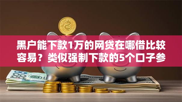 黑户能下款1万的网贷在哪借比较容易?类似强制下款的5个口子参考 黑户能下款1万的网贷在哪借比较容易?类似强制下款的5个口子参考