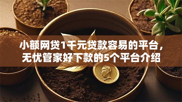 小额网贷1千元贷款容易的平台，无忧管家好下款的5个平台介绍