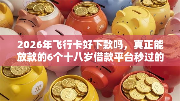 2026年飞行卡好下款吗，真正能放款的6个十八岁借款平台秒过的软件推荐