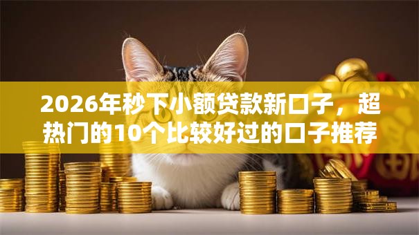 2026年秒下小额贷款新口子，超热门的10个比较好过的口子推荐