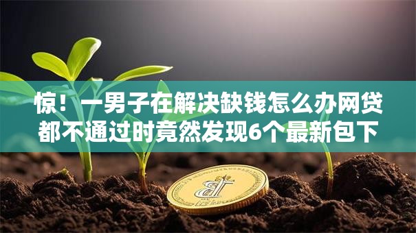 惊！一男子在解决缺钱怎么办网贷都不通过时竟然发现6个最新包下款口子，事后分享了出来