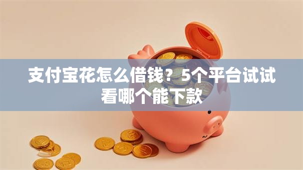 支付宝花怎么借钱?5个平台试试看哪个能下款 支付宝花怎么借钱?5个平台试试看哪个能下款