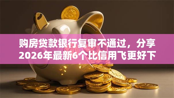购房贷款银行复审不通过，分享2026年最新6个比信用飞更好下款的口子