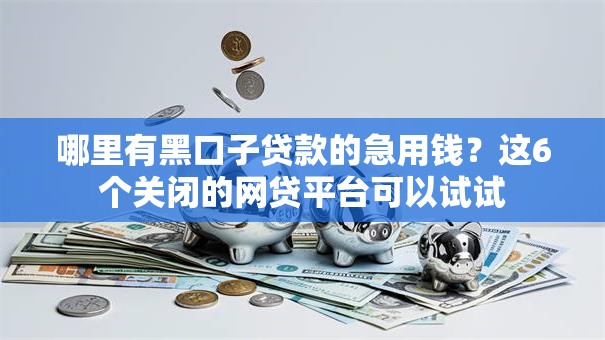 哪里有黑口子贷款的急用钱?这6个关闭的网贷平台可以试试 哪里有黑口子贷款的急用钱?这6个关闭的网贷平台可以试试