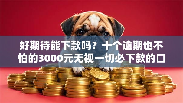 好期待能下款吗？十个逾期也不怕的3000元无视一切必下款的口子