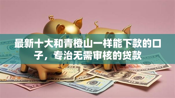 最新十大和青橙山一样能下款的口子,专治无需审核的贷款 最新十大和青橙山一样能下款的口子,专治无需审核的贷款