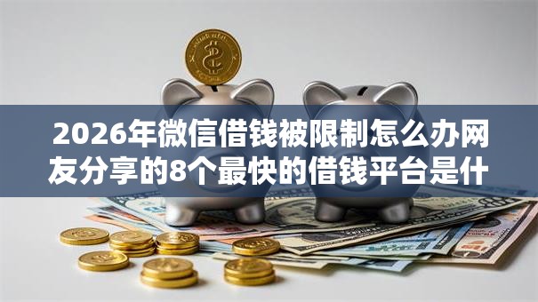2026年微信借钱被限制怎么办网友分享的8个最快的借钱平台是什么我觉得不错！