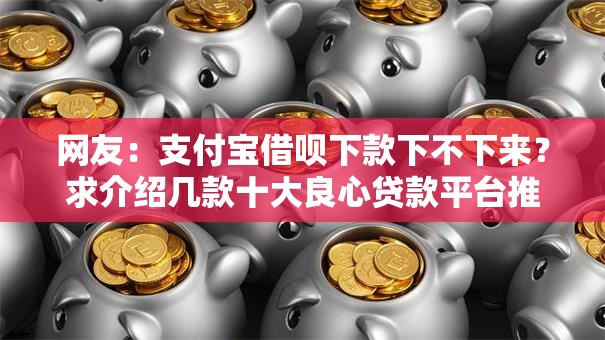 网友:支付宝借呗下款下不下来?求介绍几款十大良心贷款平台推荐 网友:支付宝借呗下款下不下来?求介绍几款十大良心贷款平台推荐
