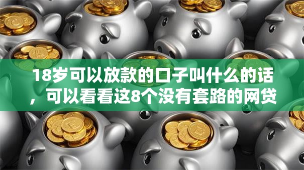18岁可以放款的口子叫什么的话，可以看看这8个没有套路的网贷平台