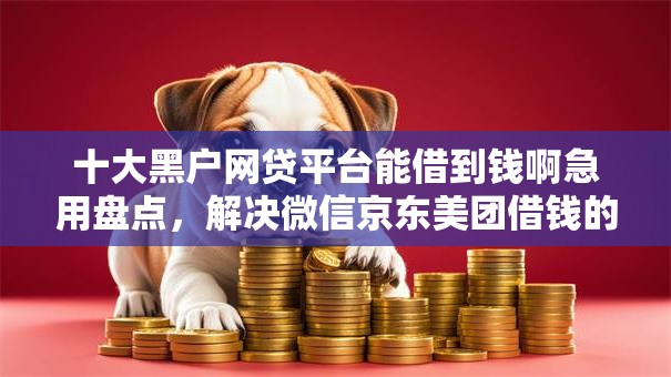 十大黑户网贷平台能借到钱啊急用盘点,解决微信京东美团借钱的问题 十大黑户网贷平台能借到钱啊急用盘点,解决微信京东美团借钱的问题