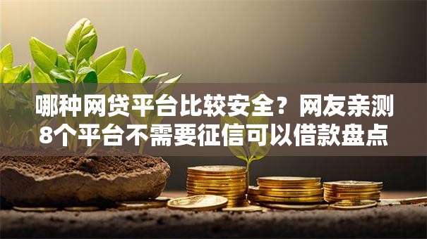 哪种网贷平台比较安全?网友亲测8个平台不需要征信可以借款盘点 哪种网贷平台比较安全?网友亲测8个平台不需要征信可以借款盘点