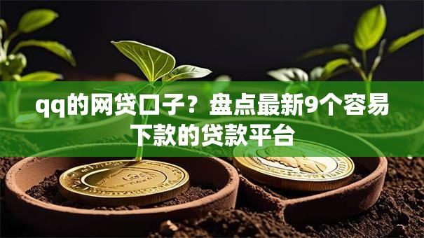 qq的网贷口子？盘点最新9个容易下款的贷款平台