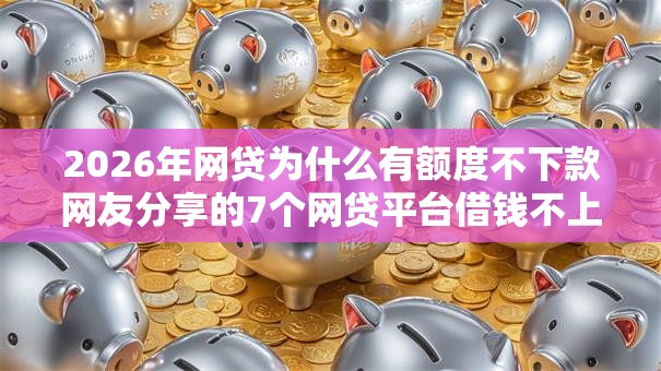 2026年网贷为什么有额度不下款网友分享的7个网贷平台借钱不上征信记录的我觉得不错! 2026年网贷为什么有额度不下款网友分享的7个网贷平台借钱不上征信记录的我觉得不错!