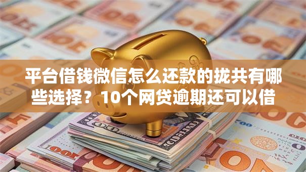平台借钱微信怎么还款的拢共有哪些选择?10个网贷逾期还可以借钱的口子详解 平台借钱微信怎么还款的拢共有哪些选择?10个网贷逾期还可以借钱的口子详解