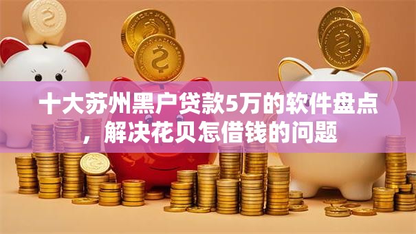 十大苏州黑户贷款5万的软件盘点，解决花贝怎借钱的问题