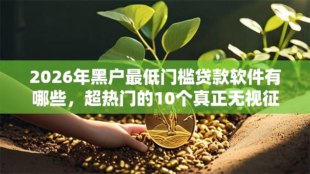 2026年黑户最低门槛贷款软件有哪些,超热门的10个真正无视征信黑白100%秒下网贷推荐 2026年黑户最低门槛贷款软件有哪些,超热门的10个真正无视征信黑白100%秒下网贷推荐