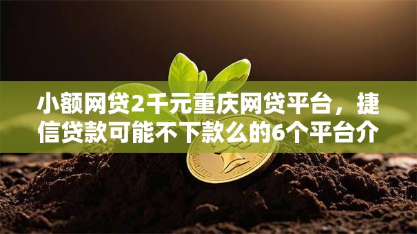 小额网贷2千元重庆网贷平台，捷信贷款可能不下款么的6个平台介绍