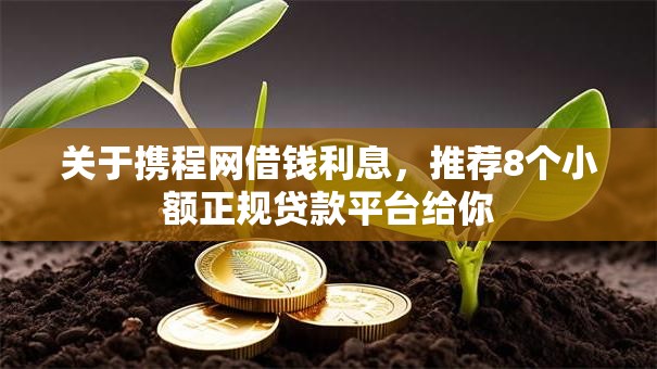 关于携程网借钱利息，推荐8个小额正规贷款平台给你