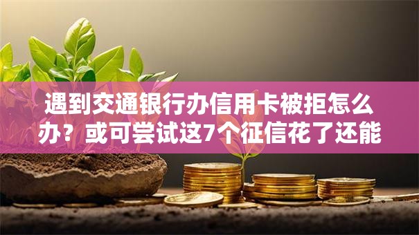 遇到交通银行办信用卡被拒怎么办？或可尝试这7个征信花了还能下款的几千小额度平台