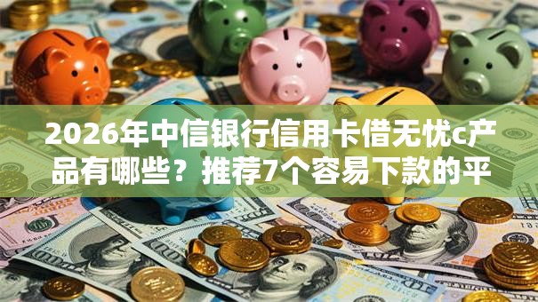 2026年中信银行信用卡借无忧c产品有哪些？推荐7个容易下款的平台