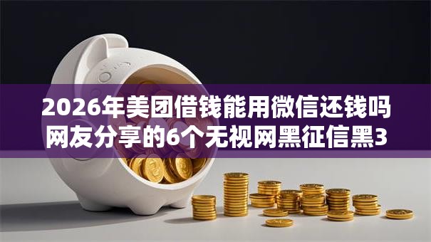 2026年美团借钱能用微信还钱吗网友分享的6个无视网黑征信黑3万贷款我觉得不错！