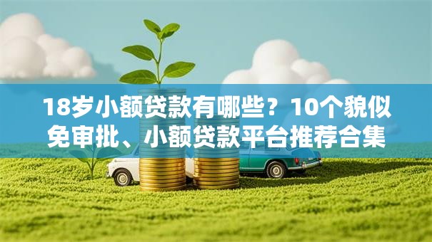 18岁小额贷款有哪些？10个貌似免审批、小额贷款平台推荐合集