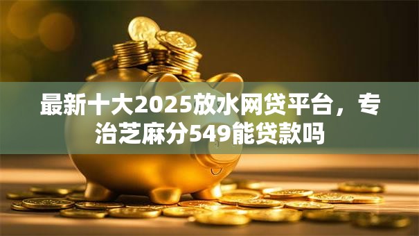 最新十大2025放水网贷平台，专治芝麻分549能贷款吗