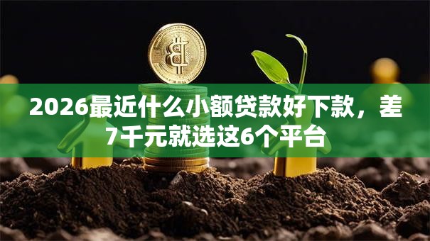2026最近什么小额贷款好下款，差7千元就选这6个平台