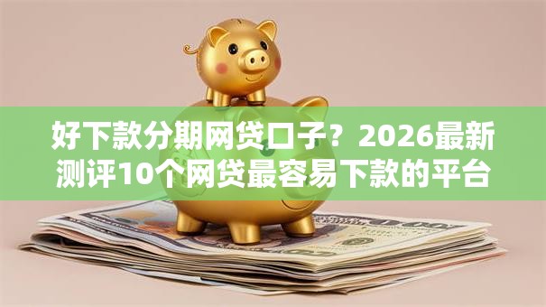 好下款分期网贷口子？2026最新测评10个网贷最容易下款的平台