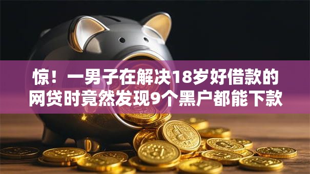 惊！一男子在解决18岁好借款的网贷时竟然发现9个黑户都能下款的平台，事后分享了出来