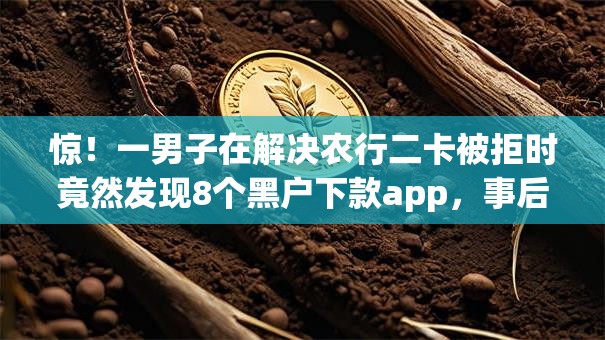 惊！一男子在解决农行二卡被拒时竟然发现8个黑户下款app，事后分享了出来