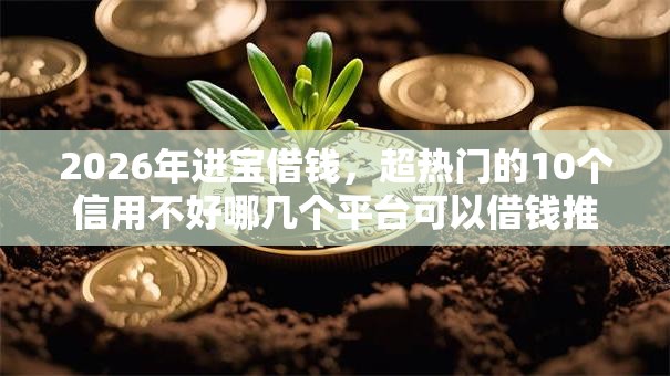 2026年进宝借钱，超热门的10个信用不好哪几个平台可以借钱推荐