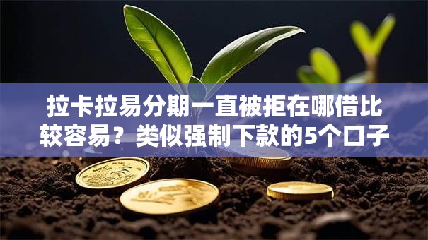 拉卡拉易分期一直被拒在哪借比较容易？类似强制下款的5个口子参考