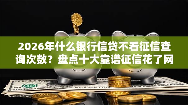 2026年什么银行信贷不看征信查询次数？盘点十大靠谱征信花了网贷平台哪些好下款