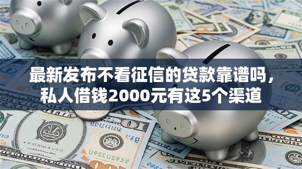 最新发布不看征信的贷款靠谱吗，私人借钱2000元有这5个渠道