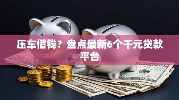 压车借钱？盘点最新6个千元贷款平台