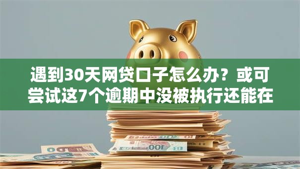 遇到30天网贷口子怎么办?或可尝试这7个逾期中没被执行还能在平台借钱 遇到30天网贷口子怎么办?或可尝试这7个逾期中没被执行还能在平台借钱