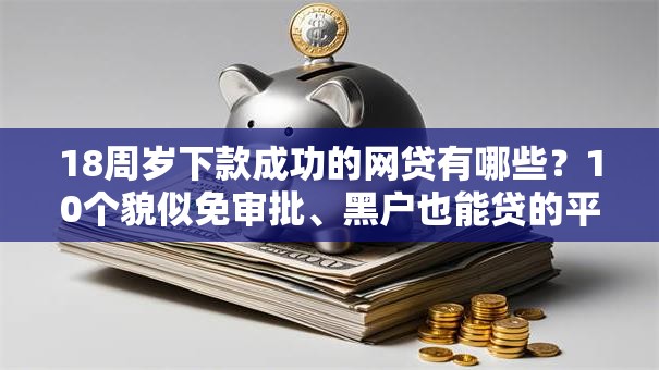 18周岁下款成功的网贷有哪些？10个貌似免审批、黑户也能贷的平台合集