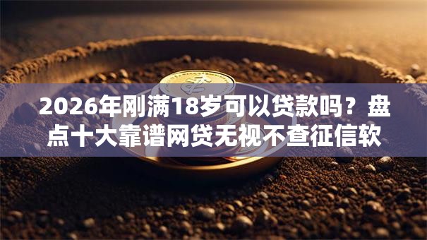 2026年刚满18岁可以贷款吗?盘点十大靠谱网贷无视不查征信软件 2026年刚满18岁可以贷款吗?盘点十大靠谱网贷无视不查征信软件